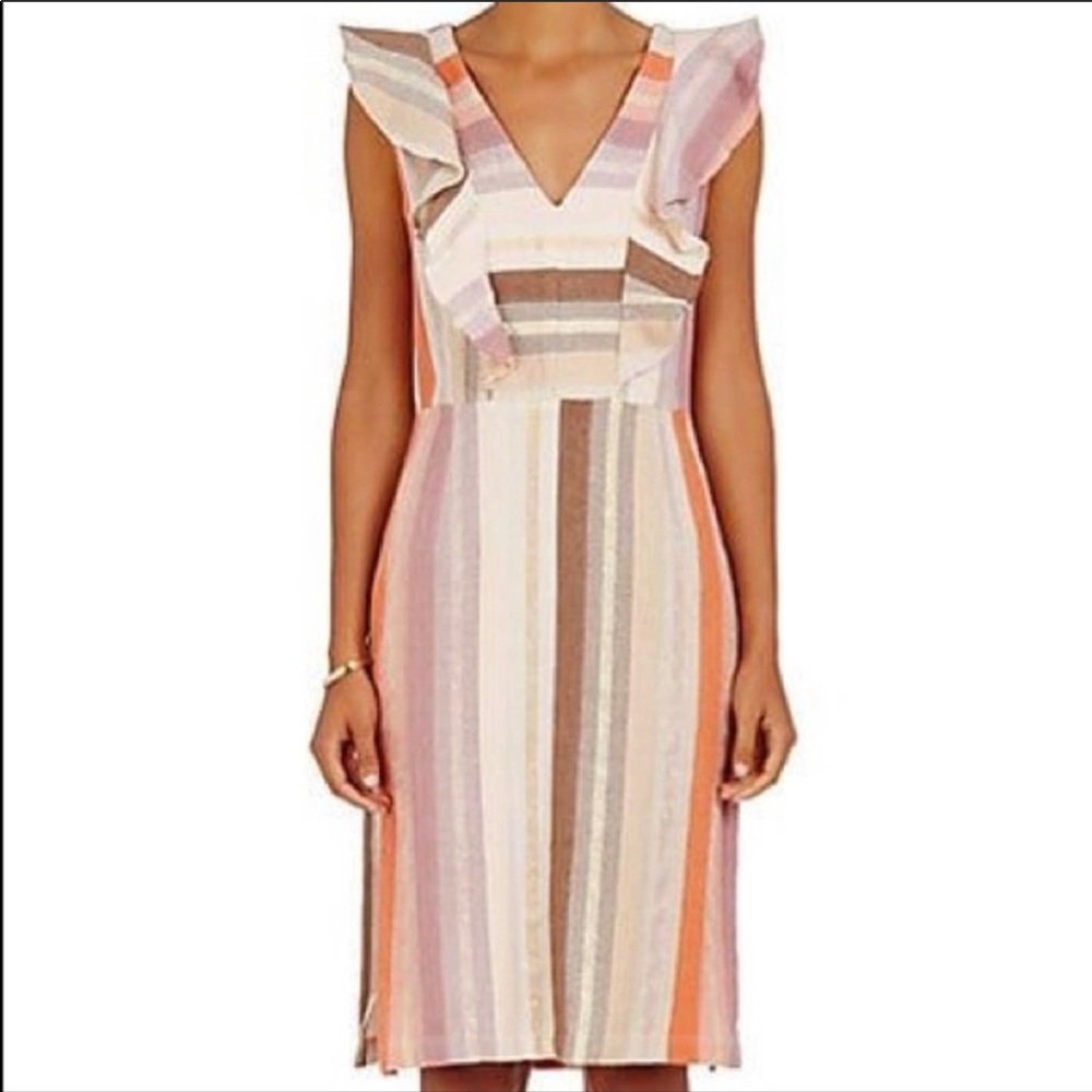 Ace&Jig Barney’s exclusive Magdalena midi dress in halo it’s reversible!